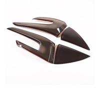 Contours de phares arrières Ensemble De 4 Coques Décoratives Pour Feux Arrière pour Tesla pour Model 3 2023-2024 couvercle de feu