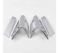 Contours de phares arrières Feux Arrière Paupières Phares Bandes Décoratives Garniture Accessoires Extérieurs Feu Pour Toyota Pour C-HR 2017-2020 Couvercle de Feu Arrière(Argent)