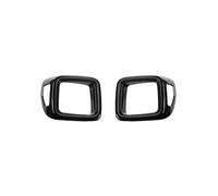 Contours de phares arrières Garniture De Feu Arrière De Voiture Pour Jeep Pour Renegade 2016 2017 2018 2019 2020 2021 2022 Accessoires De Décoration Capot Feu Arrière couvercle de feu(Noir)