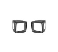 Contours de phares arrières Garniture De Feu Arrière Voiture Pour Jeep Pour Renegade 2016 2017 2018 2019 2020 2021 2022 Accessoires Décoration Capot Couvercle de Feu Arrière(Look de carbone)