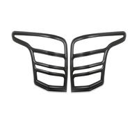 Contours de phares arrières Kits Carrosserie Pour Mitsubishi L200 Pour Triton 2015-2018 ABS Noir Mat Pièces Automobiles Couvre Feux Arrière Accessoire Extérieur Voiture Couvercle de Feu Arrière