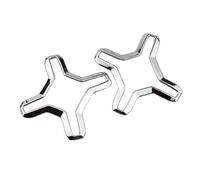 Contours de phares arrières Lot De 2 Autocollants Décoratifs Pour Feux Arrière Voiture En ABS Chromé Pour Jeep Pour Renegade 2014-2022 Accessoires Extérieurs Couvercle de Feu Arrière