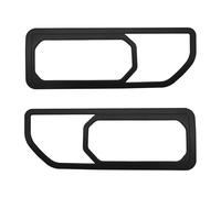 Contours de phares arrières Lot De 2 Coques De Feux Arrière Pour Suzuki Pour Jimny JB64W JB74 JB74W 2019+ 2022 2023 couvercle de feu(Noir)