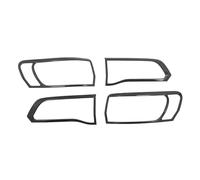 Contours de phares arrières Lot De 2 Protections De Feux Arrière Pour Jeep Pour Grand Cherokee 2014 2015 2016 2017 2018 2019 2020 Accessoires Extérieurs couvercle de feu(Look de carbone)