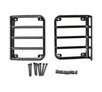 Contours de phares arrières Lot De 2 Protections Feux Arrière Pour Jeep Pour Wrangler JK 2007-2017 Couvercle De Feu ère
