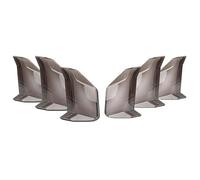 Contours de phares arrières Pour Ford Pour Mustang 2015-2017 2018-2023 Coque Décorative Pour Feu Arrière Protection De Cadre Enjoliveurs Capot 6 Pièces(For 2018-2023)