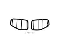 Contours de phares arrières Pour HUMMER Pour H3 2005-2009 Acier Inoxydable Noir Voiture Pare-chocs Arrière Couvercle Feu Arrière Garniture Cadre Feu Arrière Accessoires Auto couvercle de feu(Style C)