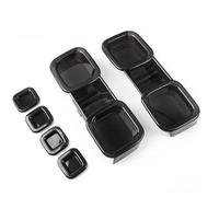 Contours de phares arrières Pour Land Pour Rover 20-25 Pour Defender 90 110 130 Couvercle Feu Arrière Voiture Stop Large Clignotant Capots Protection Garniture Couvercle de Feu Arrière(6-piece set)