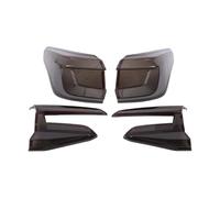 Contours de phares arrières Pour Subaru Pour Crosstrek 2024-2025 Enjoliveur De Feu Arrière Extérieur ABS Autocollant De Clignotant Arrière Accessoires Auto Couvre-feu arrière