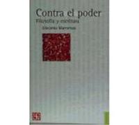 Contra El Poder - MARRAMAO,GIACOMO Marramao, Giacomo (Auteur)