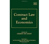 Contract Law And Economics