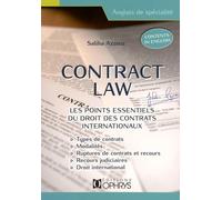 Contract law - Les points essentiels du droit des contrats internationaux