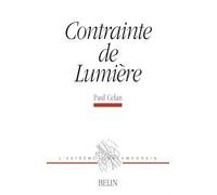Contrainte de lumière, édition bilingue français/allemand