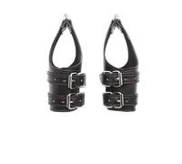 Contraintes de réglables en forme de fer à cheval, gants, menottes, barre d'écartement suspendue en métal, BDSM, esclave adulte, jouets sexuels durables(Handcuffs)