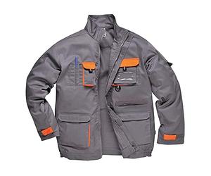 Contrast Jacket, colorGrey talla XL