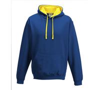 Contraste Couleur Collège Varsity Sweat Capuche Sweat à Capuche S-5XL
