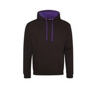 Contraste Couleur Collège Varsity Sweat Capuche Sweat à Capuche S-5XL
