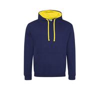 Contraste Couleur Collège Varsity Sweat Capuche Sweat à Capuche S-5XL