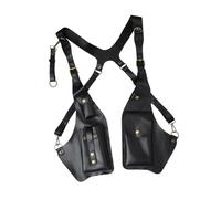 Contrat de sangle à aisselles - sac à bandoulière rétro, enveloppe de style gilet réglable | Sictiger le sac léger avec sangle avec fonction d'ajustement ergonomique, accessoire de mode p