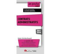 Contrats administratifs Marie-Christine Rouault (Auteur)