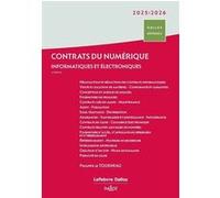 Contrats du numérique 2025/2026. 13e éd. - Informatiques et électroniques Philippe Le Tourneau (Auteur)