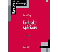 Contrats spéciaux 9ème édition - Pascal Puig - Dalloz - broché - Etude