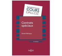 Contrats Spéciaux - Cours Dalloz Série Droit Privé 13e Édition