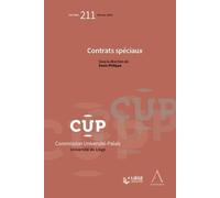 Contrats spéciaux - Philippe Denis - Anthemis - broché - Etude