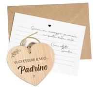 CONTRAXT Regalo Proposta Padrino. Idea Originale per Battesimo o Matrimonio e Annuncio Gravidanza, Regalo Speciale per il Padrino
