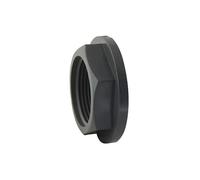 Contre-écrou à plateau en polypropylène pour bobine filetée, 15x21.