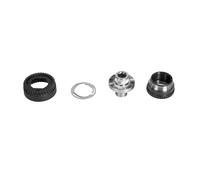 Contre-écrou droit Shimano WH-6800-Ar Noir