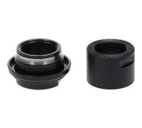 Contre-écrou gauche et cône avec cache-poussière Shimano FH-M678 Noir