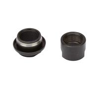 Contre-écrou gauche et cône avec cache-poussière Shimano FH-MT501 Noir