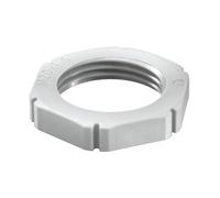 Contre-écrou plastique RAL 7001, M25 Wiska EMUG 25