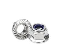 Contre-écrous À Bride, Compatibles Avec La Fixation | Conception Ergonomique For Un Serrage Facile À La Main Et Une Fixation Sécurisée.(M12 (2pcs))