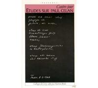 Contre-jour. Études sur Paul Celan