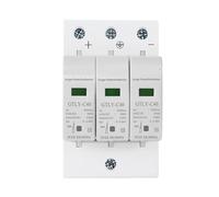 Contre Les Surtensions Dispositif Dispositif de Protection Contre Les surtensions CC 2P 3P, Protecteur de Tension, parafoudre for Panneaux photovoltaïques solaires(2P,1000V 30-60KA)