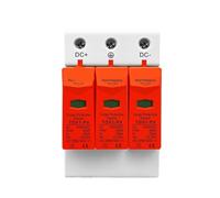 Contre Les Surtensions Dispositif Parafoudre Domestique SPD 3P DC 1000V 1200V 10kA-20kA 20KA-40KA, Dispositif de Protection Contre Les surtensions, T2 PV(1500V 10-20kA)