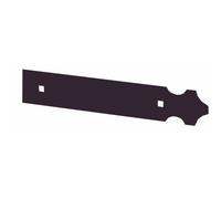 Contre penture 11P2A pour penture droite 11PA - Blanc - 515mm TORBEL