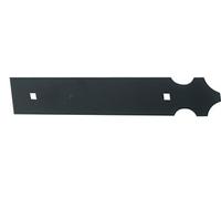 Contre penture alu noir de 515mm - - 11PAC5J