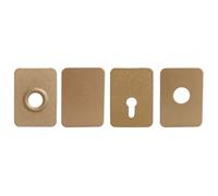 Contre-plaque de renfort - pour verrou à cylindre européen - Arnov ISEO