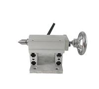 Contre-pointe CNC for tour rotatif 4 axes MT2, mandrin de machine à graver(70MM Center height)