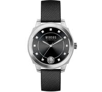 Versus by Versace Femme Analogique Quartz Montre avec Bracelet en Cuir VSP510118