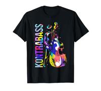 Contrebasse Basse à Cordes Bassiste - Jazz Classique T-Shirt