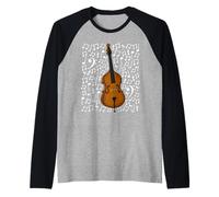 Contrebasse Notes de Musique Bassiste Musicien de Jazz Manche Raglan