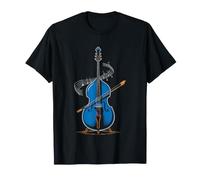 Contrebassiste Cafe Jazz Contrebasse Bassiste De Scene T-Shirt