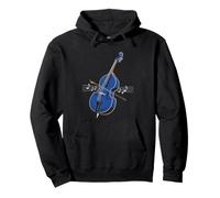 Contrebassiste Contrebasse Musicien De Jazz Sweat à Capuche