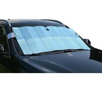 Contrejour Pop 463630 Pare Soleil Voiture 2 En 1 Protection Du Soleil & Du Gel, Bleu Ciel[84]