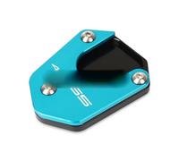 Contremarches Béquille Latérale CNC pour CFMOTO 450NK 450SR 450CLC CF 450 NK SR CLC 2023 - 2025 Plaque Agrandie(Blue 4)