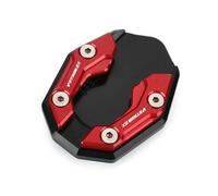 Contremarches pour Suzuki Vstrom 250 SX 250SX V-Strom 2023 2024 2025 Moto CNC Support Latéral Agrandisseur Plaque D'extension(Red 3)